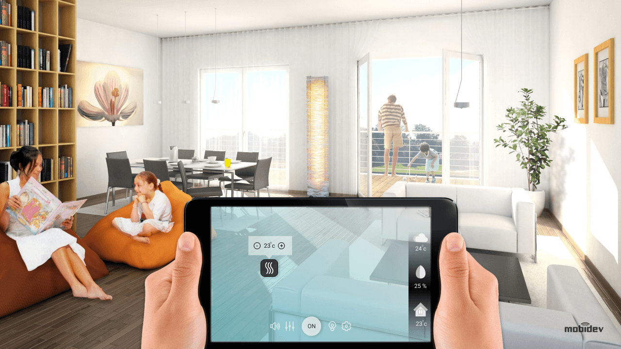 Smart Home IoT application development with AWS IoT platform