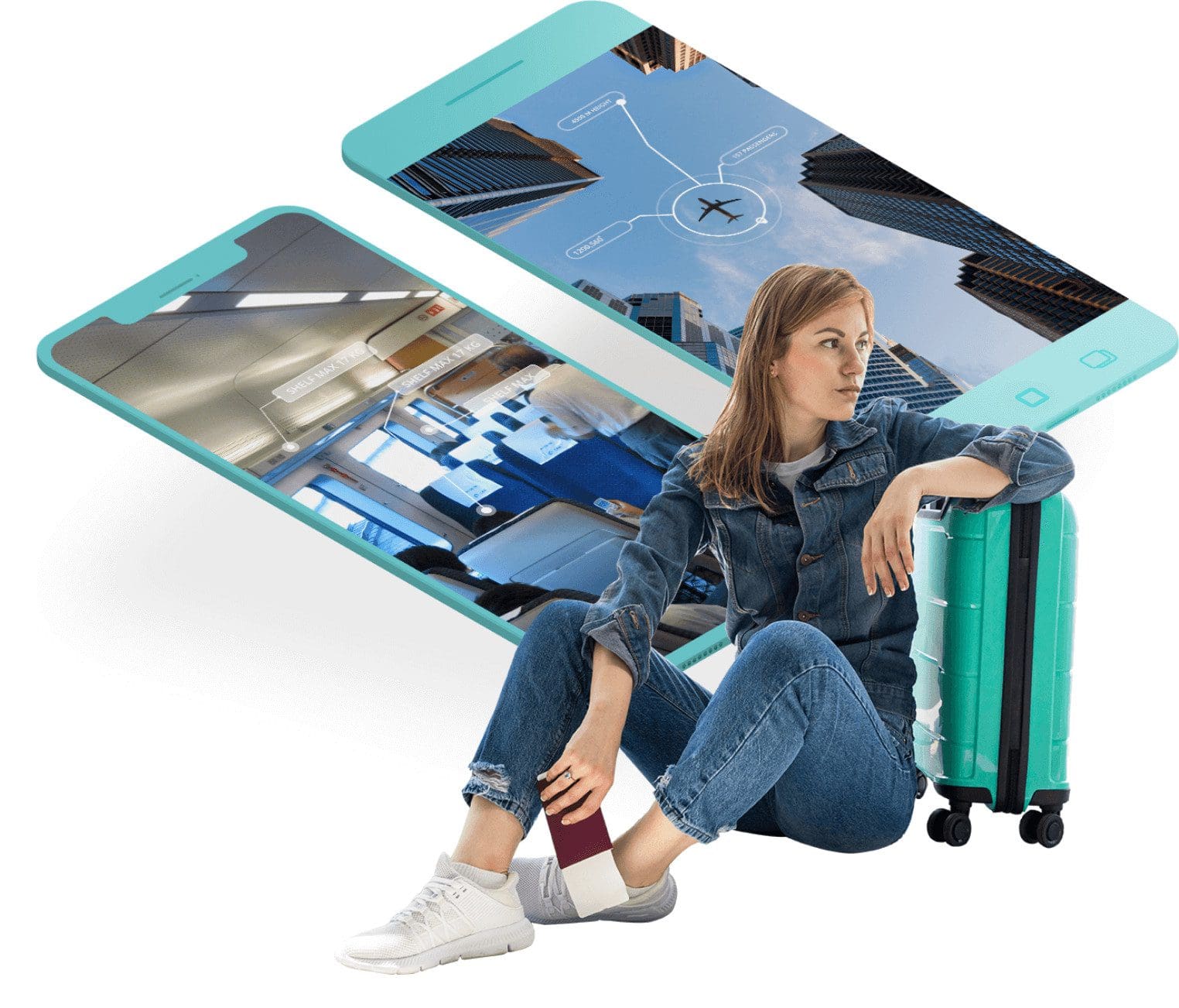 Mobile applications with augmented reality features to engage travelers and increase retention