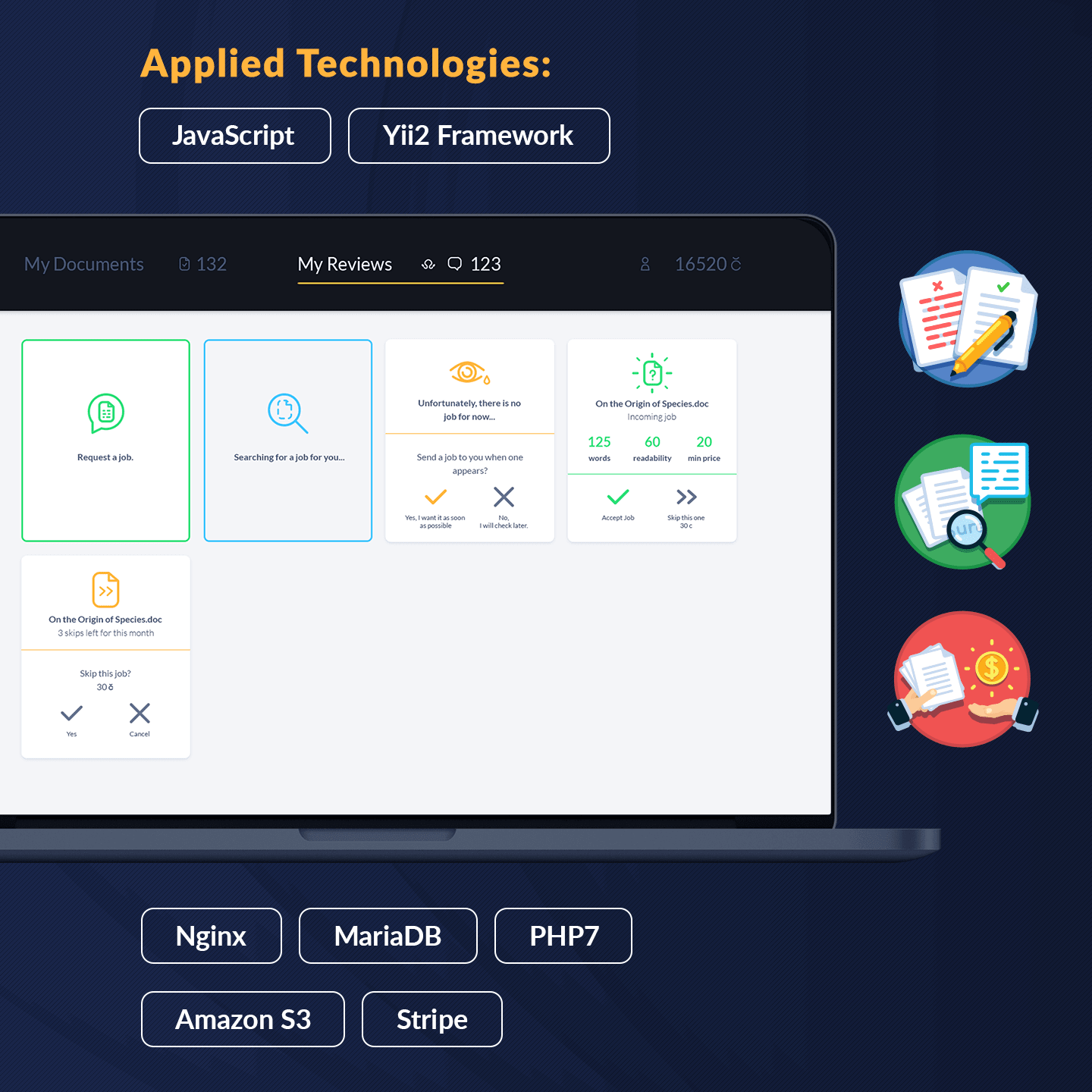 Thorough and сreative UI/UX design stage