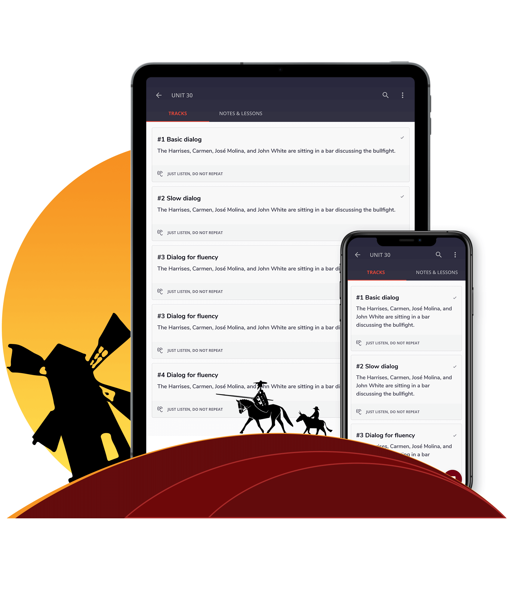 Flutter based cross-platform app for learning Spanish
