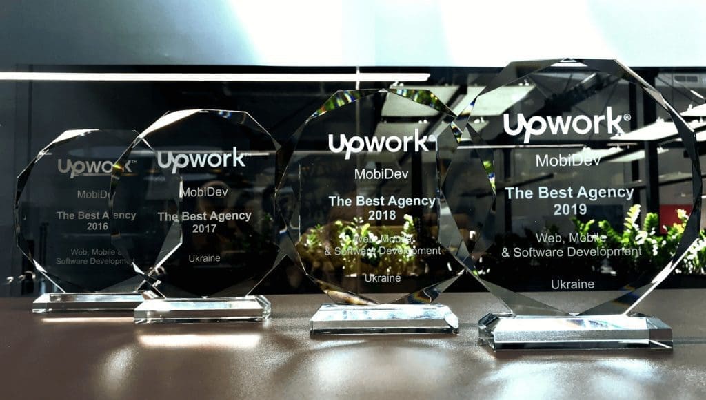 MobiDev Won The Fourth Award as The Best Upwork Agency