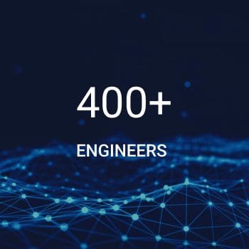 400+ English speaking software engineers