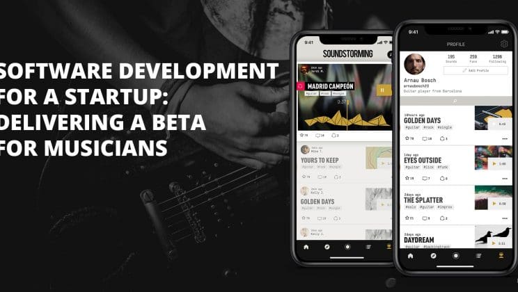 CASE STUDY SOFTWARE DEVELOPMENT FOR A STARTUP DELIVERING A BETA FOR MUSICIANS