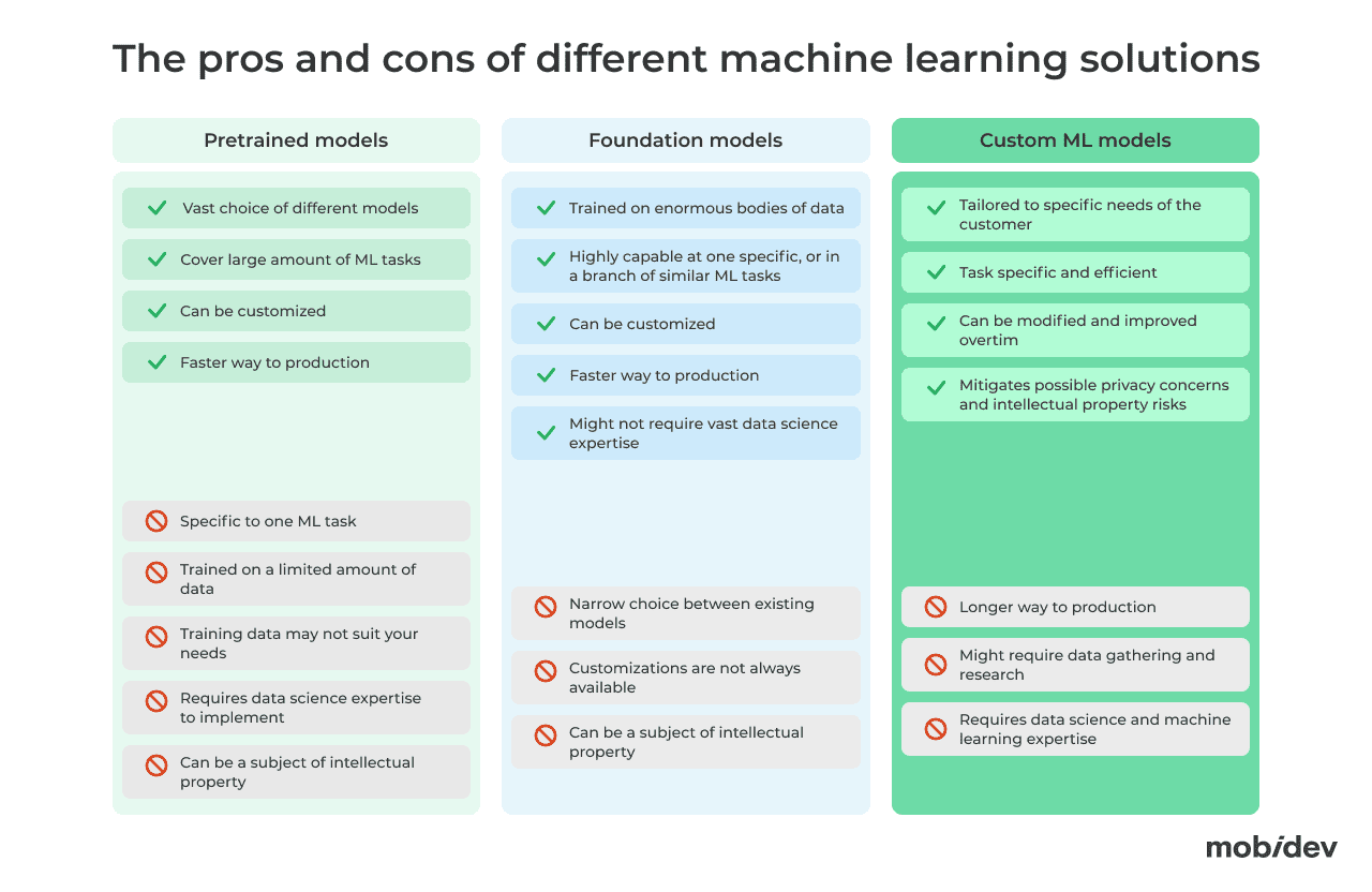 Pretrained vs Foundation vs Custom ML Models