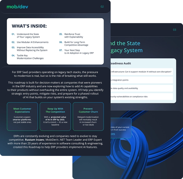 Executive Roadmap Adding AI to Legacy ERP Systems