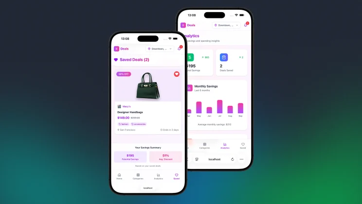 MVP for Mobile Deal Discovery Platform Case Preview