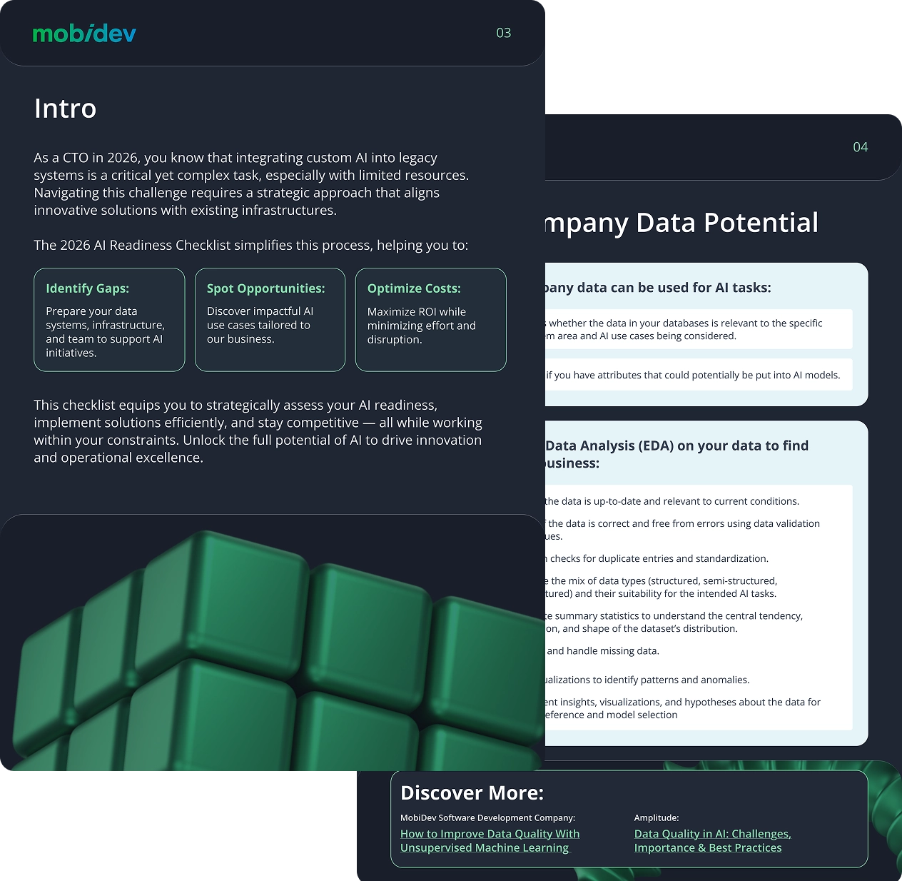AI Readiness Checklist For CTOs of Mid Sized Companies Integrating Custom AI into Legacy Systems Sneak Peeek DeskTop