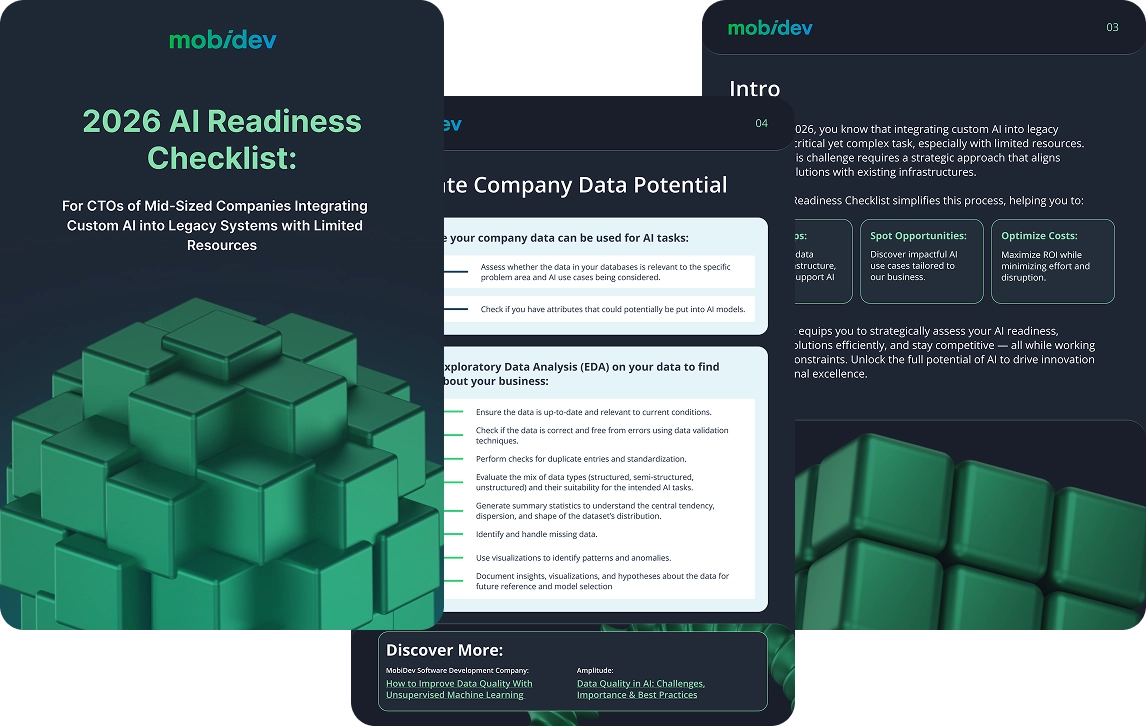 AI Readiness Checklist For CTOs of Mid Sized Companies Integrating Custom AI into Legacy Systems Sneak Peeek Mobile
