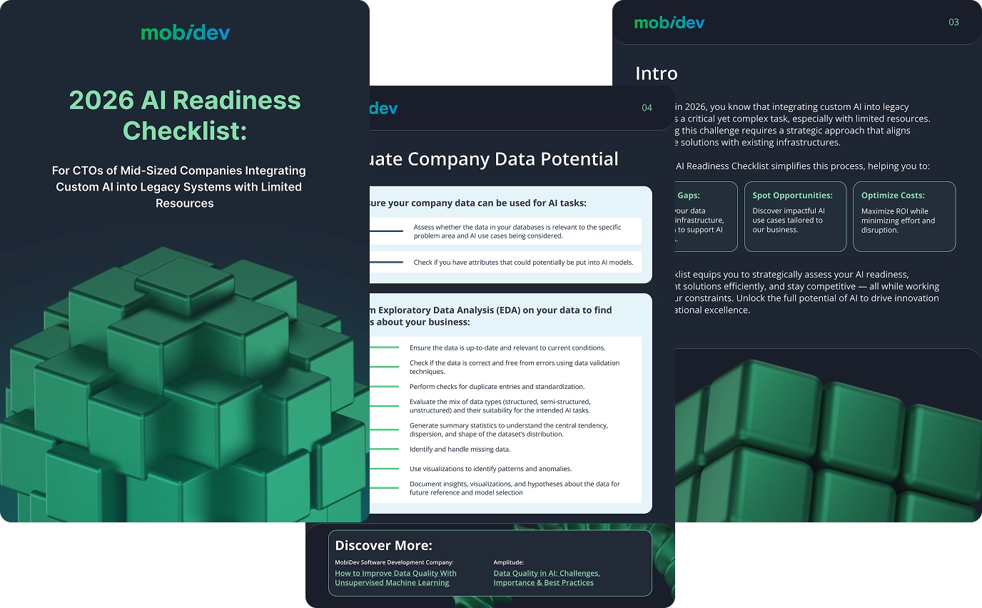 AI Readiness Checklist For CTOs of Mid Sized Companies Integrating Custom AI into Legacy Systems Sneak Peeek Tablet