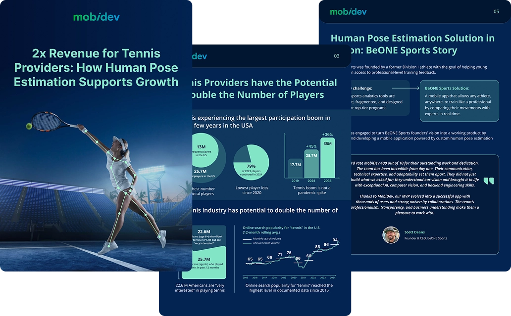 computer vision hpe improves tennis training tablet use case page